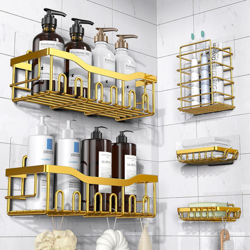 Shower caddy pack adhesive - shower, 5