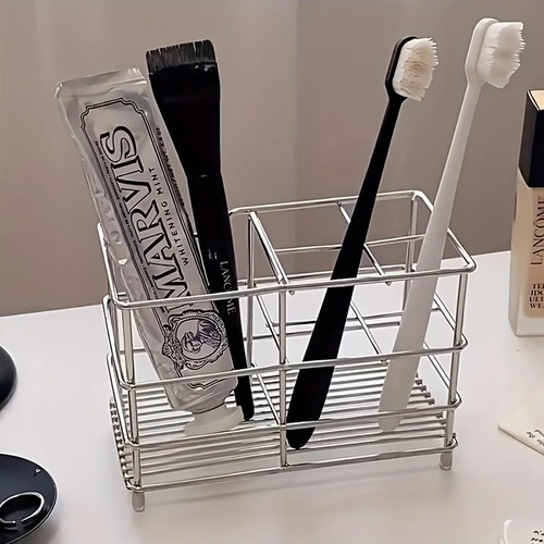 Stainless steel toothbrush - steel,