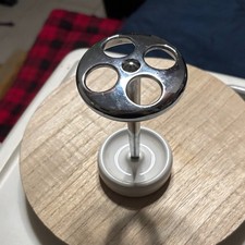 Silver and White Marble Metal