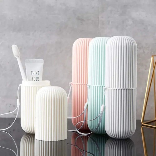 Portable toothbrush and - portable,