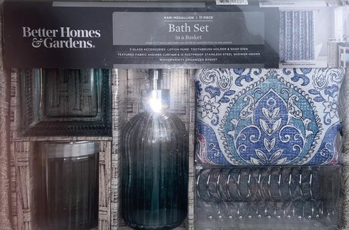 Piece bath set - bh&g, 17-piece