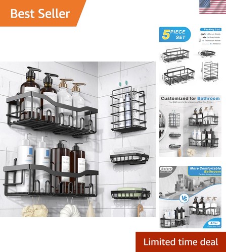 Adhesive shower caddy - adhesive,