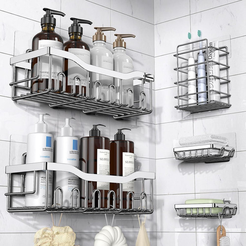Pack adhesive shower - shower, caddy