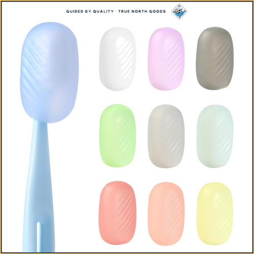 Soft silicone toothbrush - silicone,