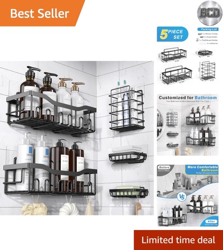 Pack rustproof shower caddy - rustproof,