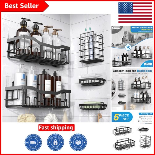 Pack black adhesive shower - pack,